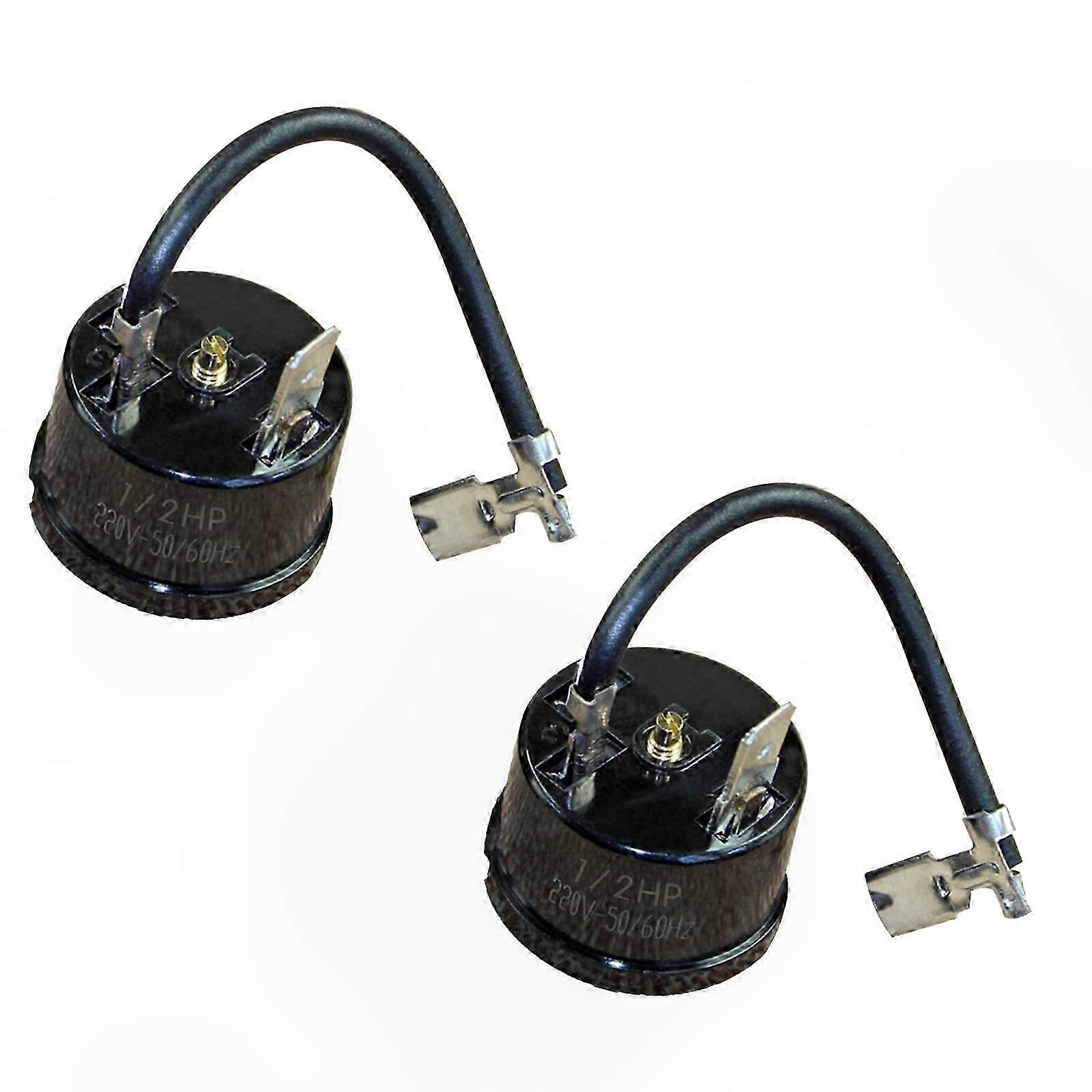 Compressor Thermal Overload Protector 1/2HP to 1/6HP for Refrigerator, Multicolor