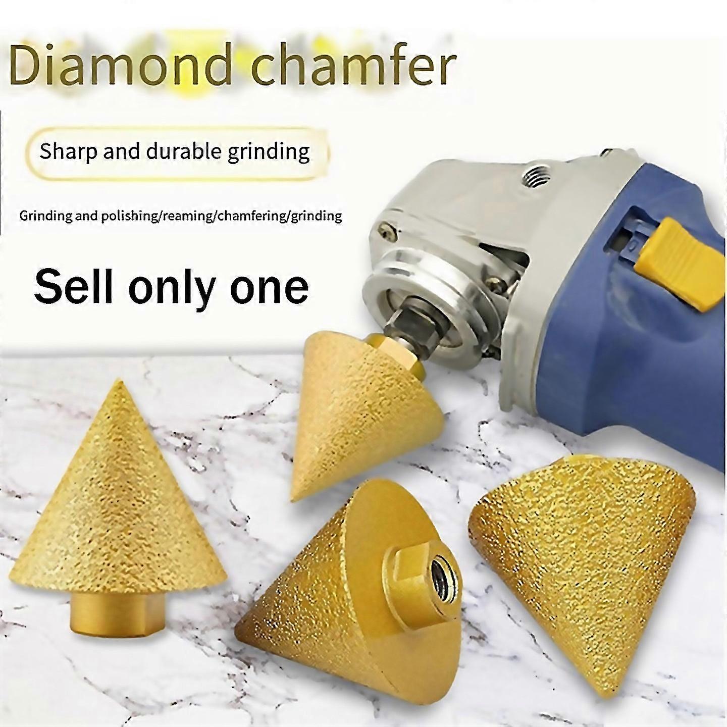 For M14 Diamond Chamfer Bits Milling Tile Cutter Marble Concrete Hole