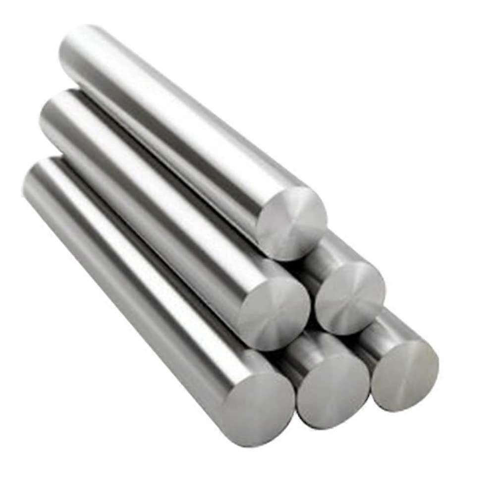 Solid Aluminum Bar Lathe Bar 25mm Diameter 0.5m Length Bar Stock For Machining