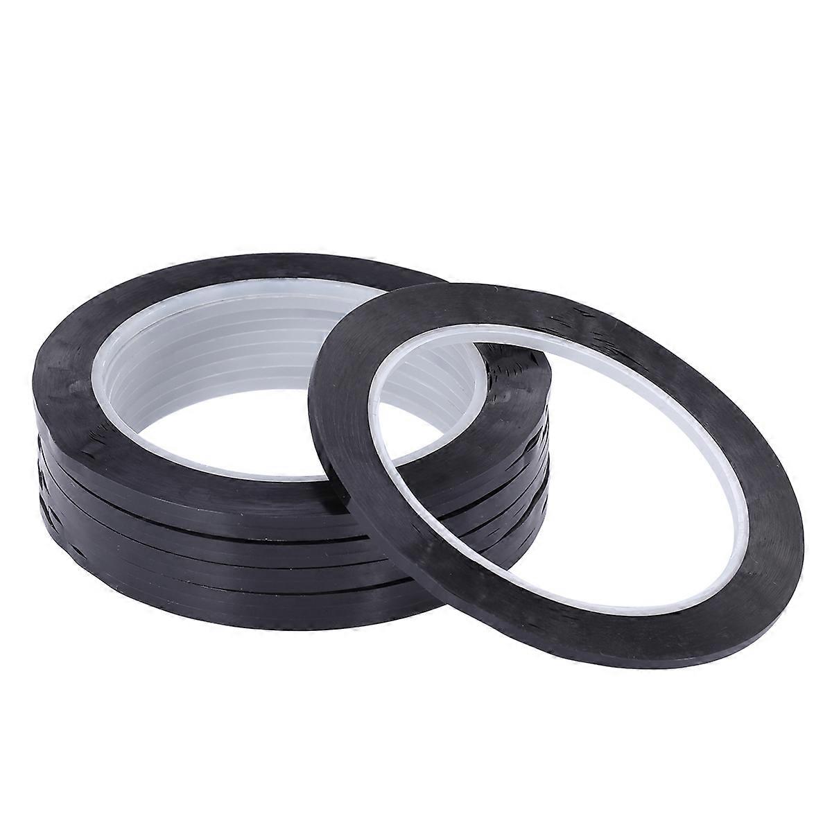Black Grid Marking Tape Position Tape for Whiteboard 10 Pieces Rolls