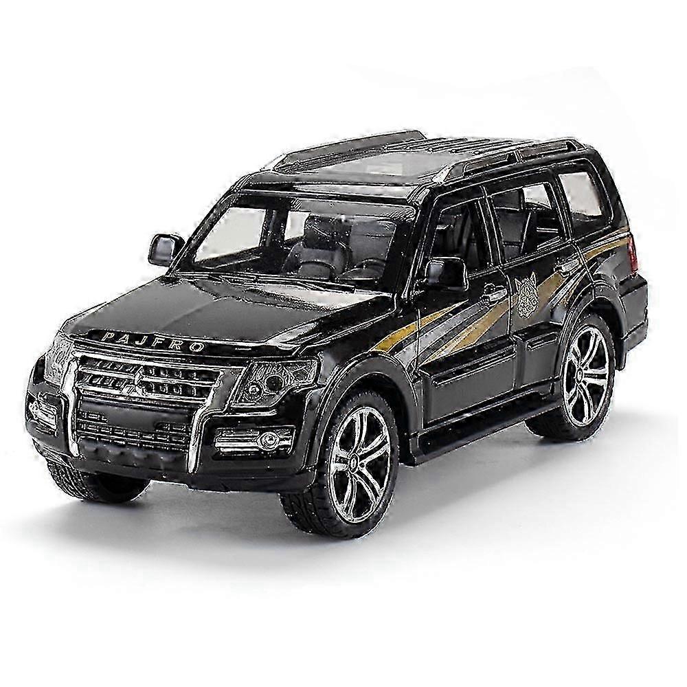 Mitsubishi Pajero Sports Car Model with Light & Openable Door Musical Simulation