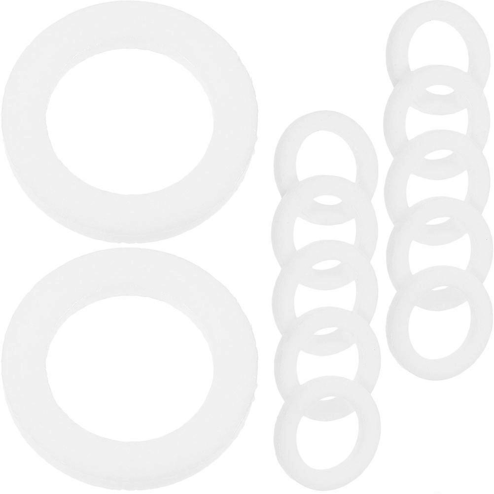 Silicone Hose Washers for Water Hose Leak Prevention 96Pcs White Pack