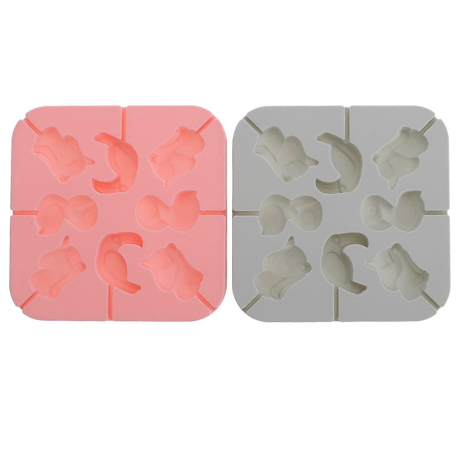 Silicone Popsicle Molds for DIY Ice Making 6Pcs Hawaii Design Molds