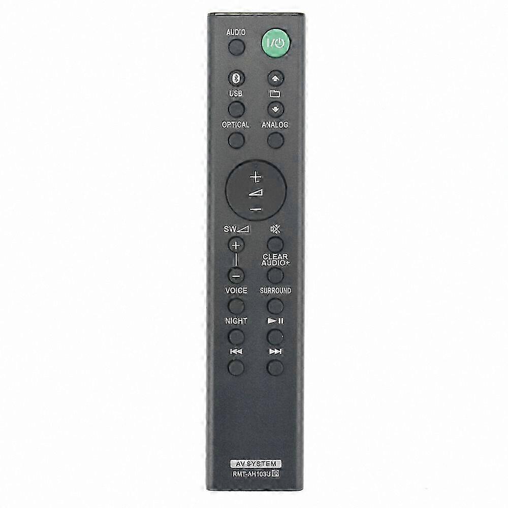 Universal Remote Control for Soundbar Systems HT-CT80 SA-CT80 Models-Compatible Replacement