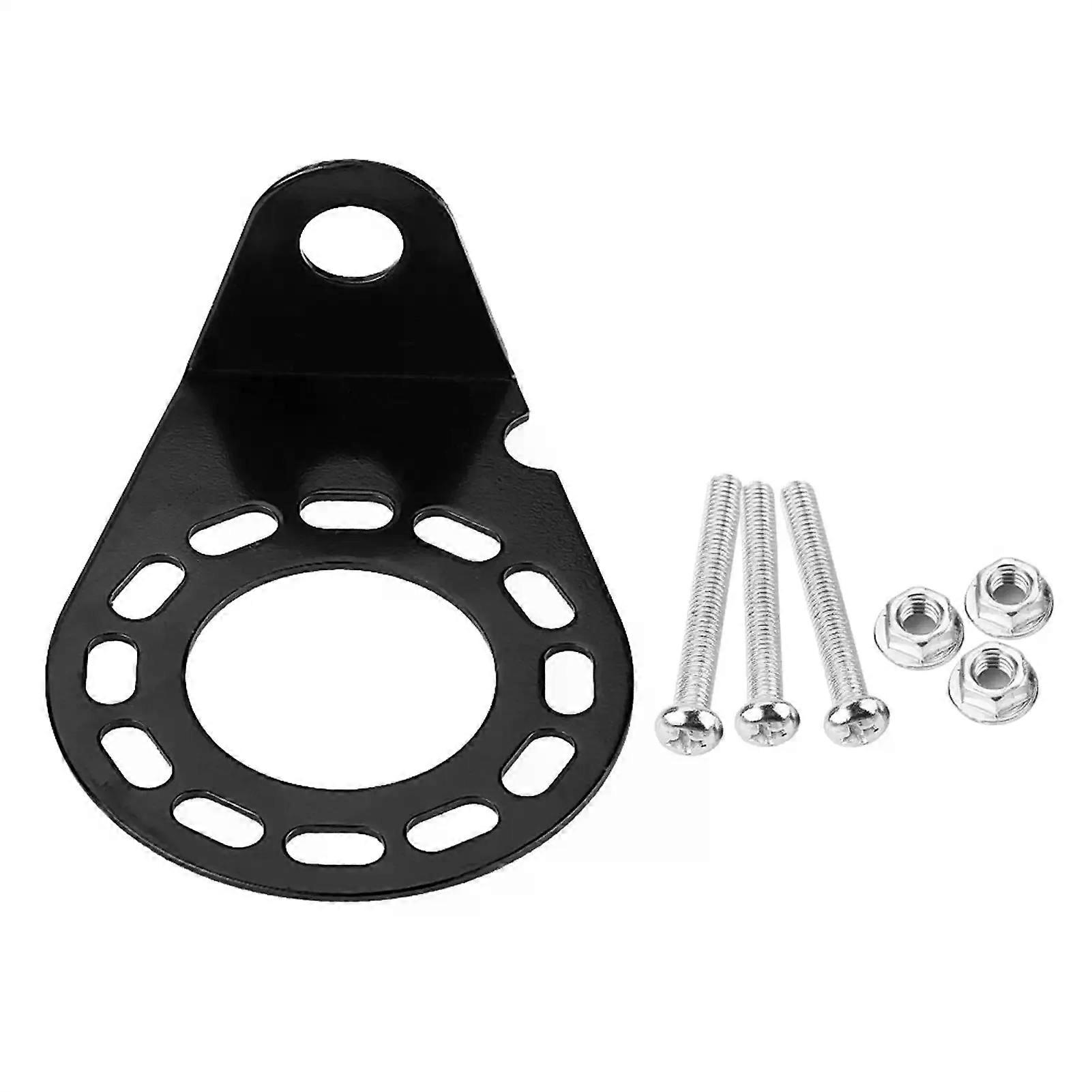 Trailer Plug Bracket Metal Mounting Bracket Holder for 7 Pin 13 Pin Towing Trailer Connector Plug Socket