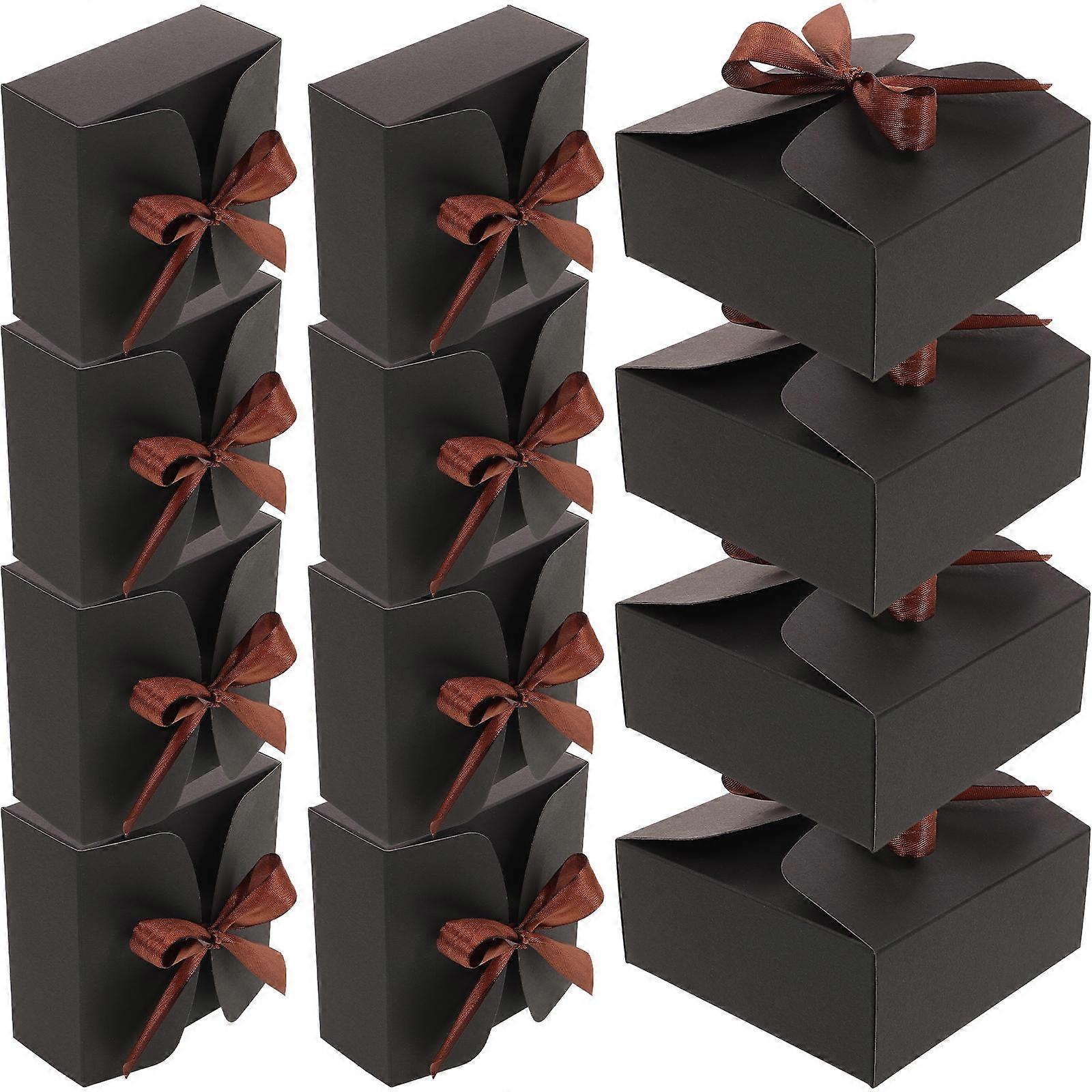 Durable Paper Present Box Gift Wrapping for Storage Use 12Sets