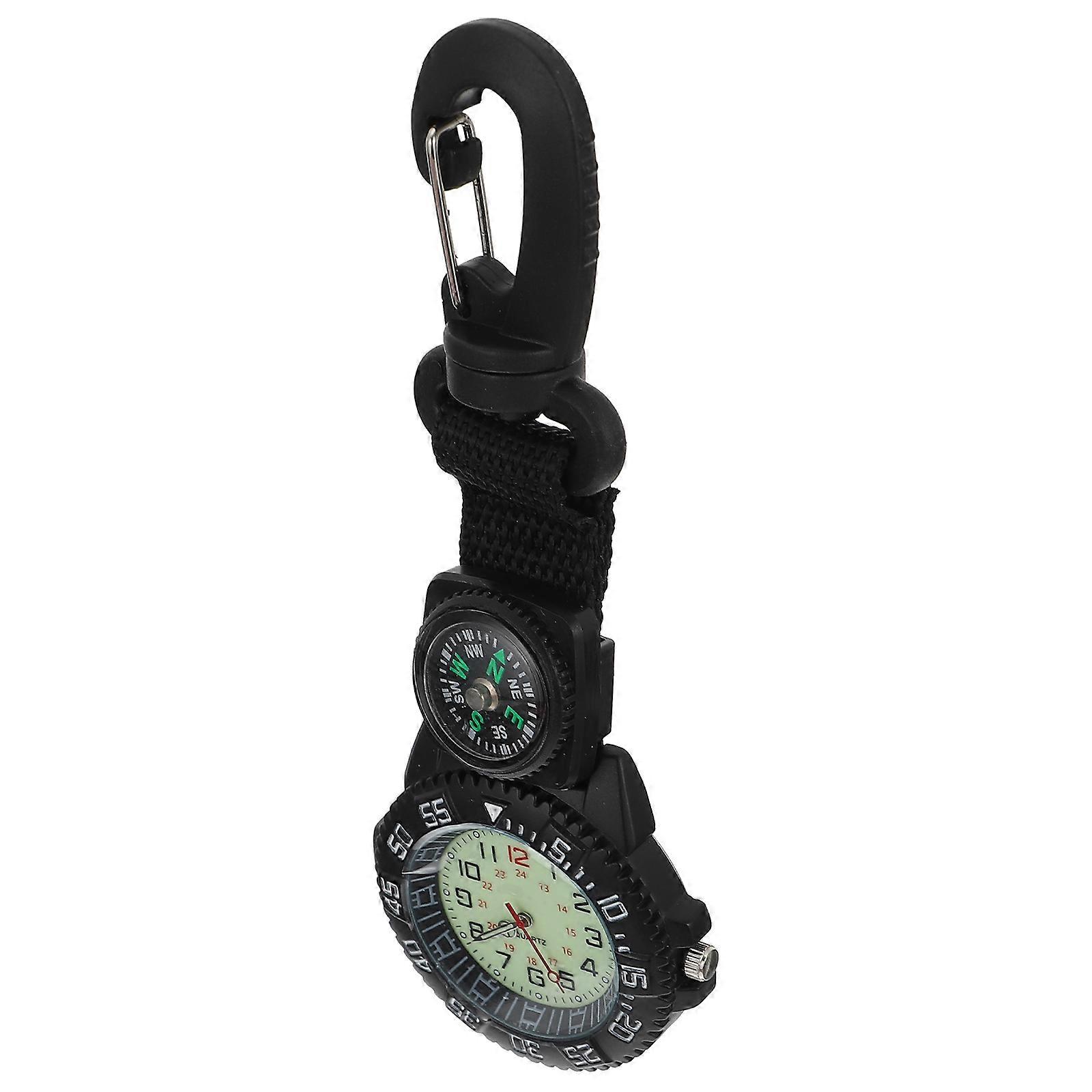 Multifunctional Outdoor Watch For Adventurers With Compass And Rectangular Shape In 12.8X4.8CM Size Available In 3Pcs