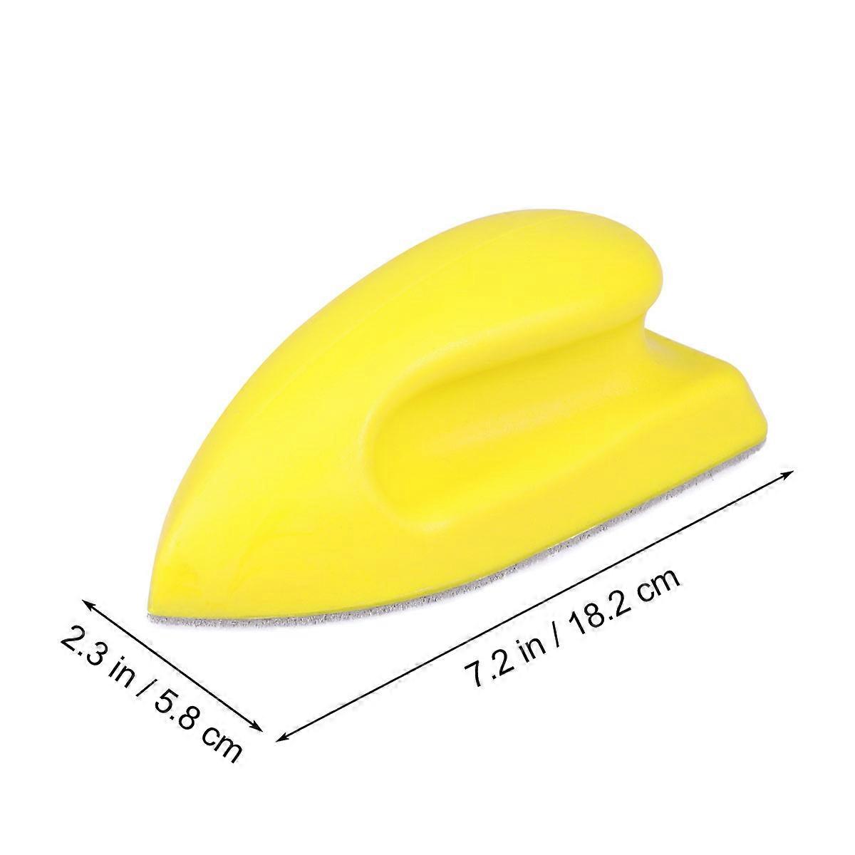 Brush for Car Cleaning Seat Brush 3Pcs Yellow Kit