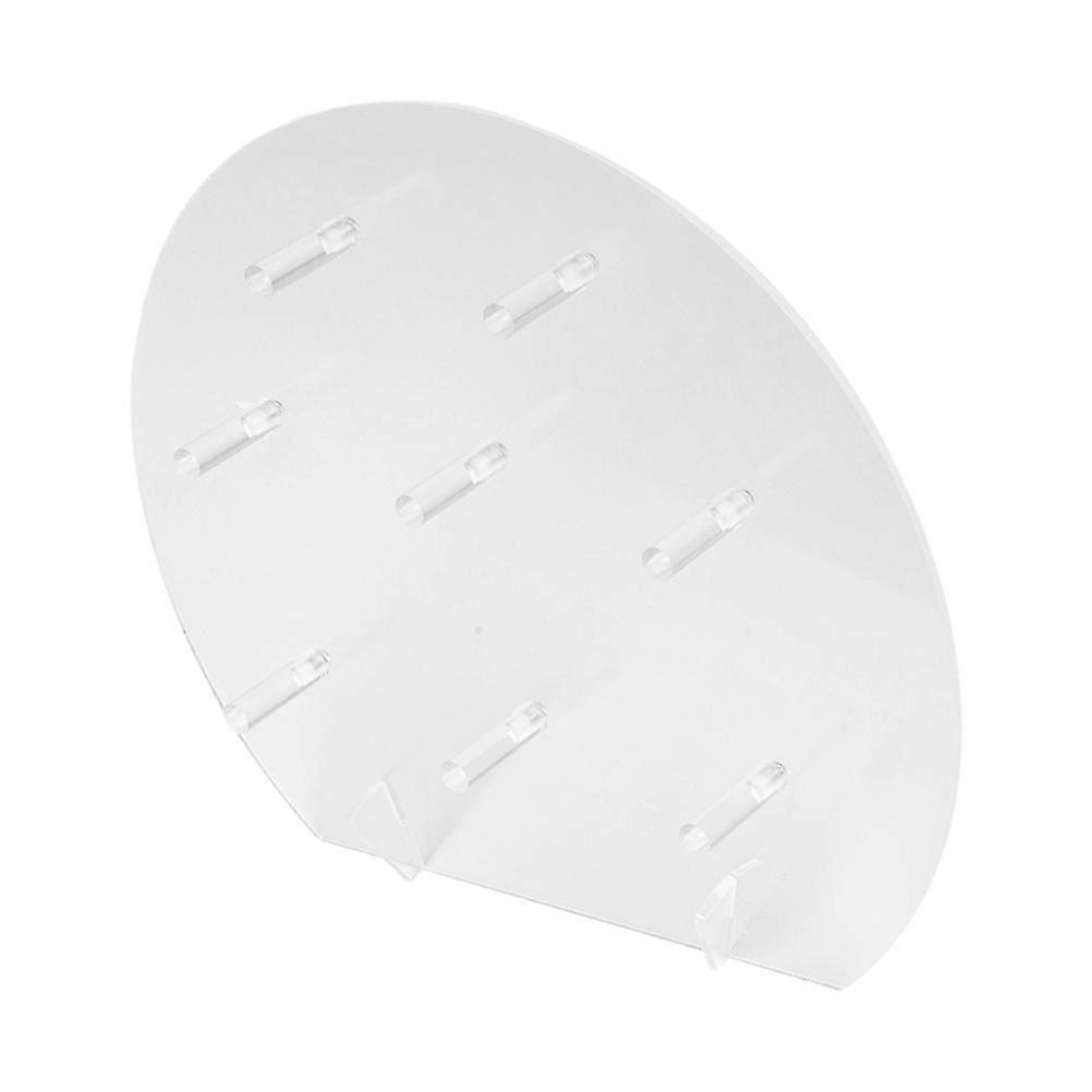 Dessert Holder 1Pcs White Acrylic Doughnuts Display Rack for Displaying Reusable Rack