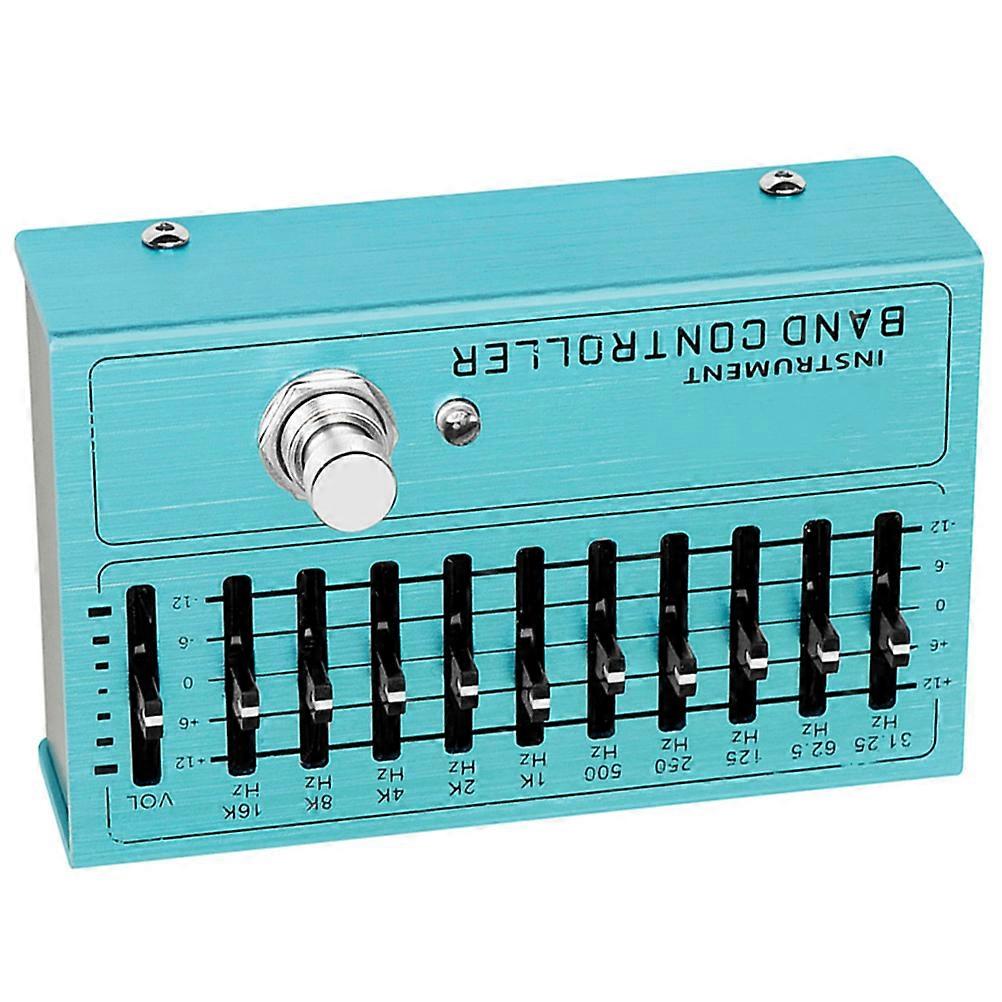 Electric Guitar Effector Acoustic Simulation Ten Stage Equalizer Guitar Single Effector