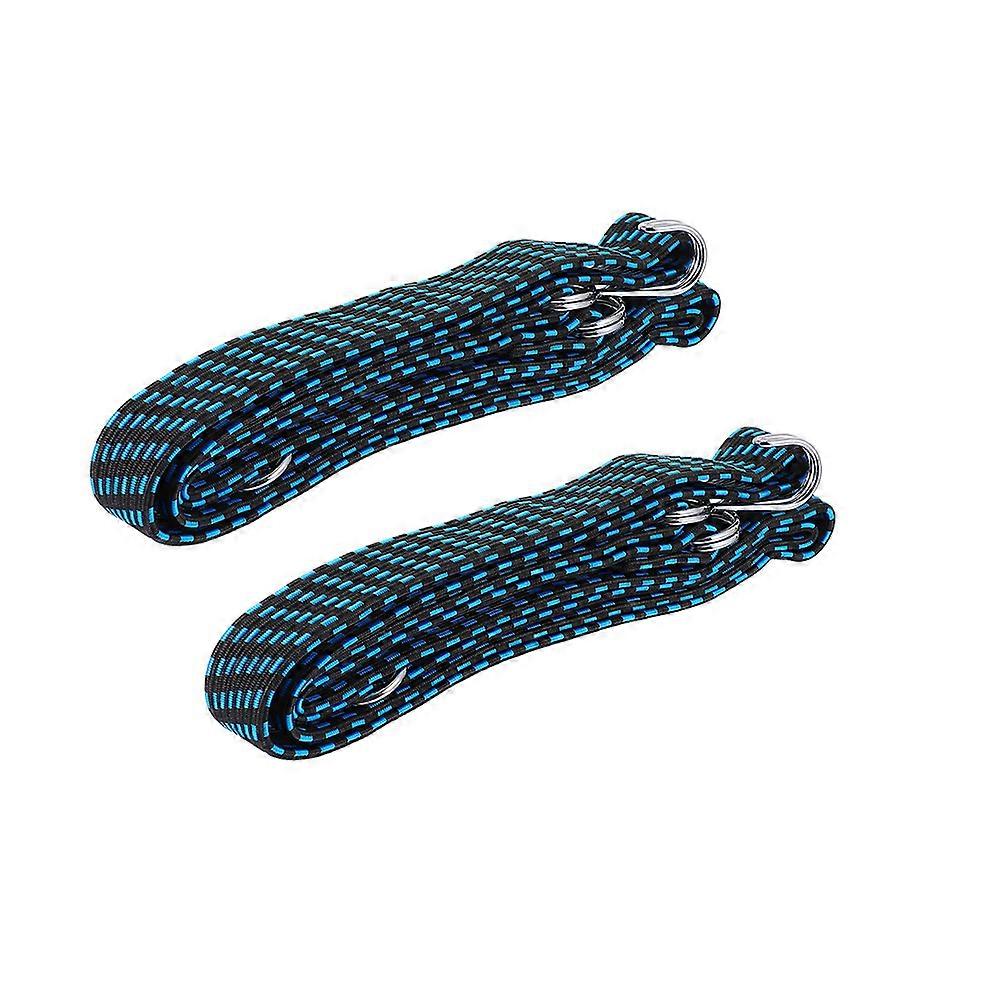 Elastic Tie Down Straps for Fixing 2Pcs Hook Fastening Binding Straps