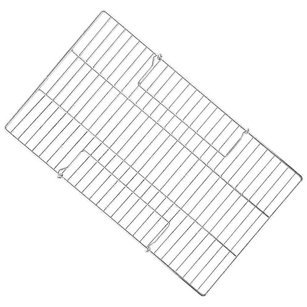 Convenient Wire Rack Iron Wire BBQ Grill Rack Storage Draining Daily Baking 1Pcs