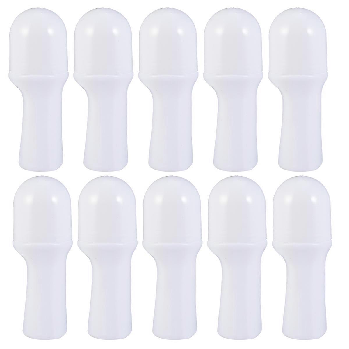 Oil Roller Bottles Plastic for Storage 10Pcs 30ml Refillable Bottles
