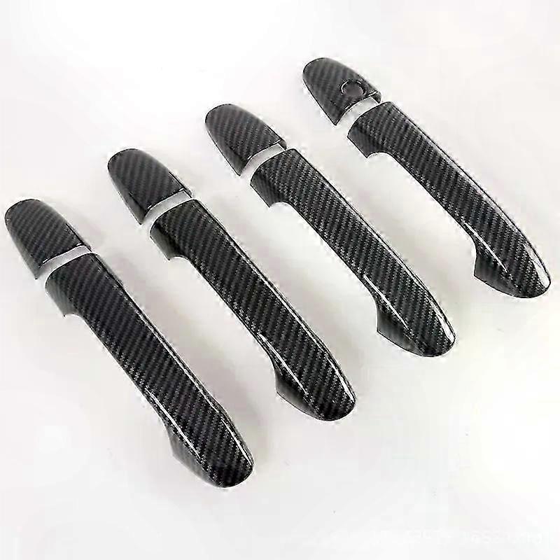 Carbon Fiber Style Door Handle Trim for V-Class W447 2014-2020 Accessory