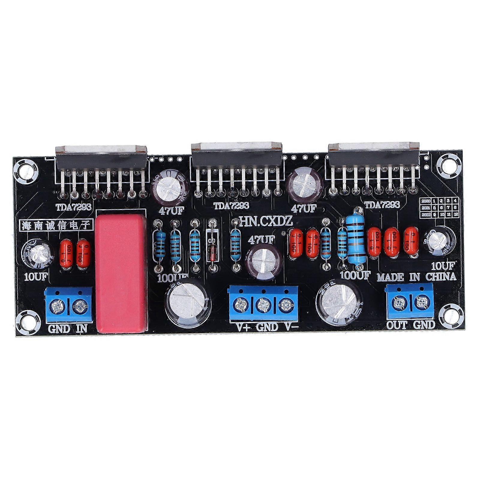 3 Parallel Amplifier Board Mono Audio Receiver Power Amplification Module 255W TDA7293