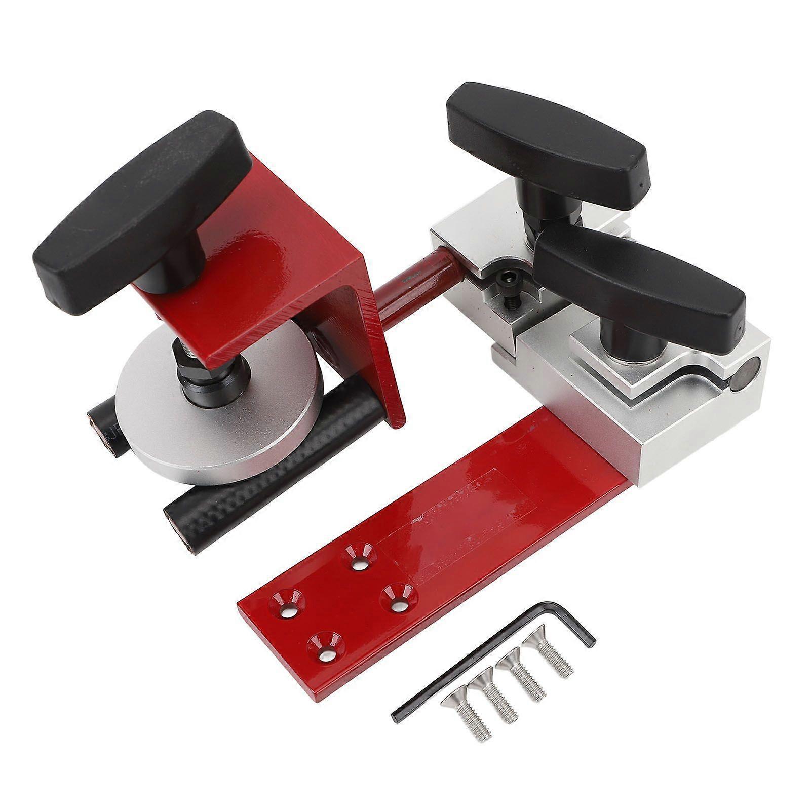 Compound Bow Vise Aluminum Alloy Compound Bow Press String Changer Adjustable Tool Support Frame for Archery Bow Maintenance Accessories