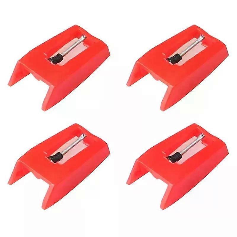 4 Pcs Record Player Needles Universal Replacement Stylus Needles Replacement Stylus Needles for Vinyl Record Player
