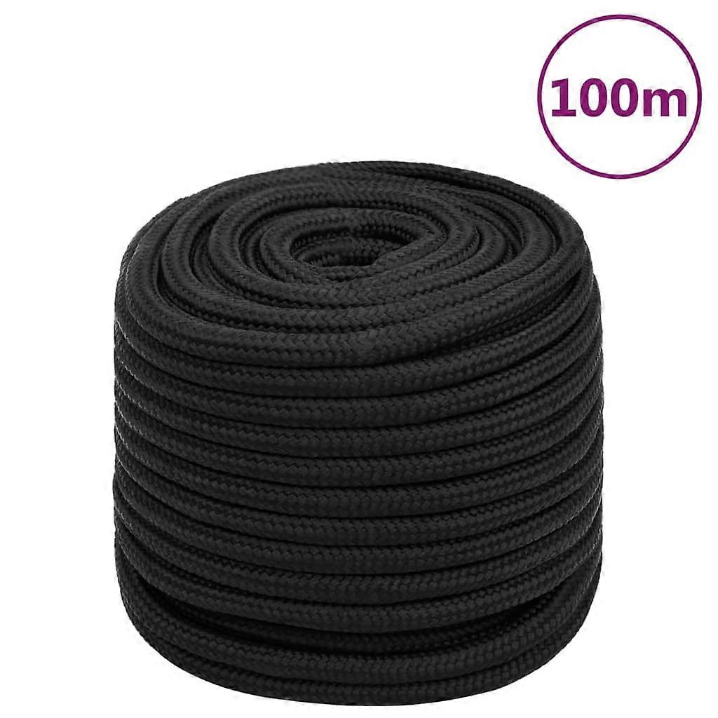 Bootsseil Schwarz 18 mm 100 m Polypropylen