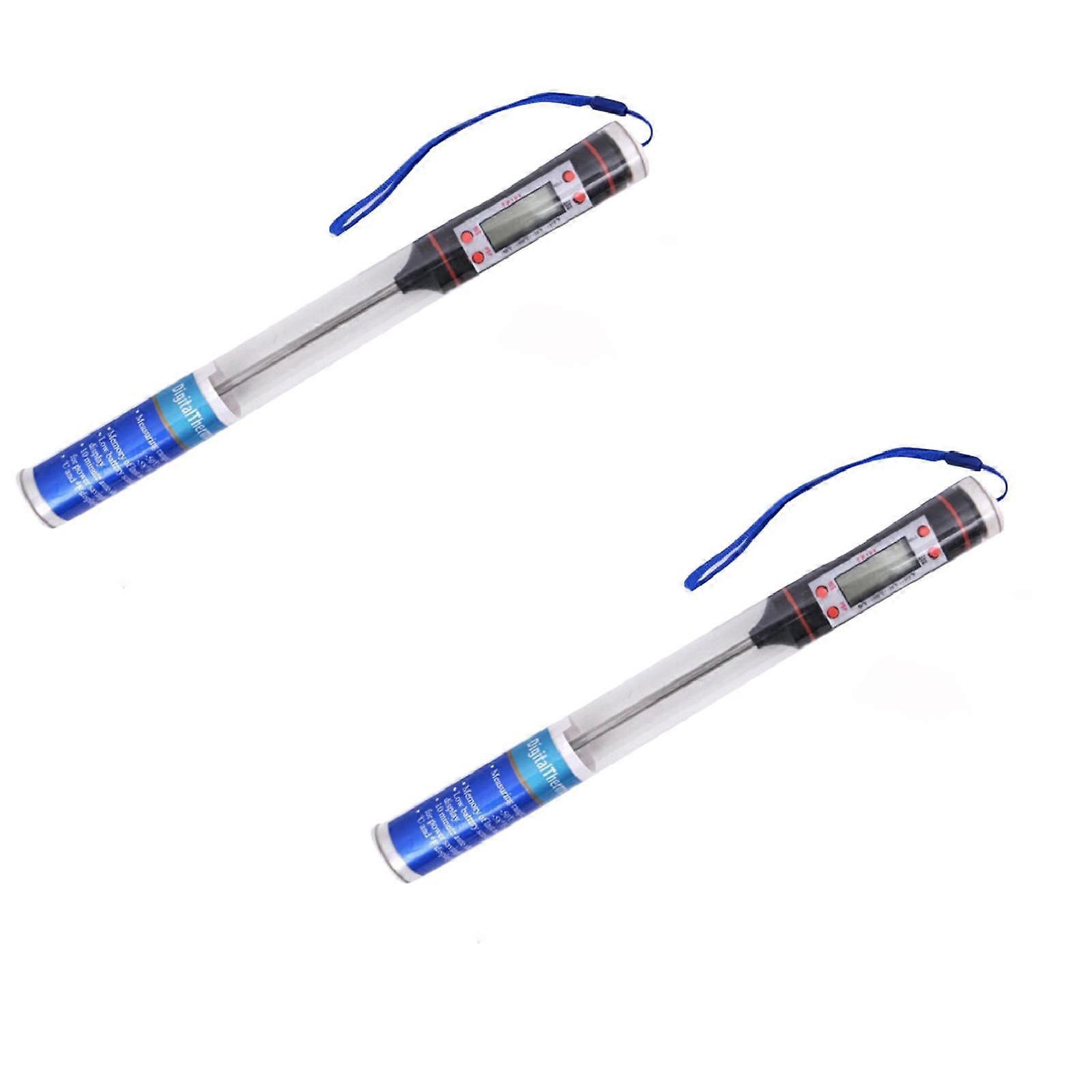 Kitchen Tools Digital Food Probe Electronic Meat Thermometer BBQ Thermometers *2PCS