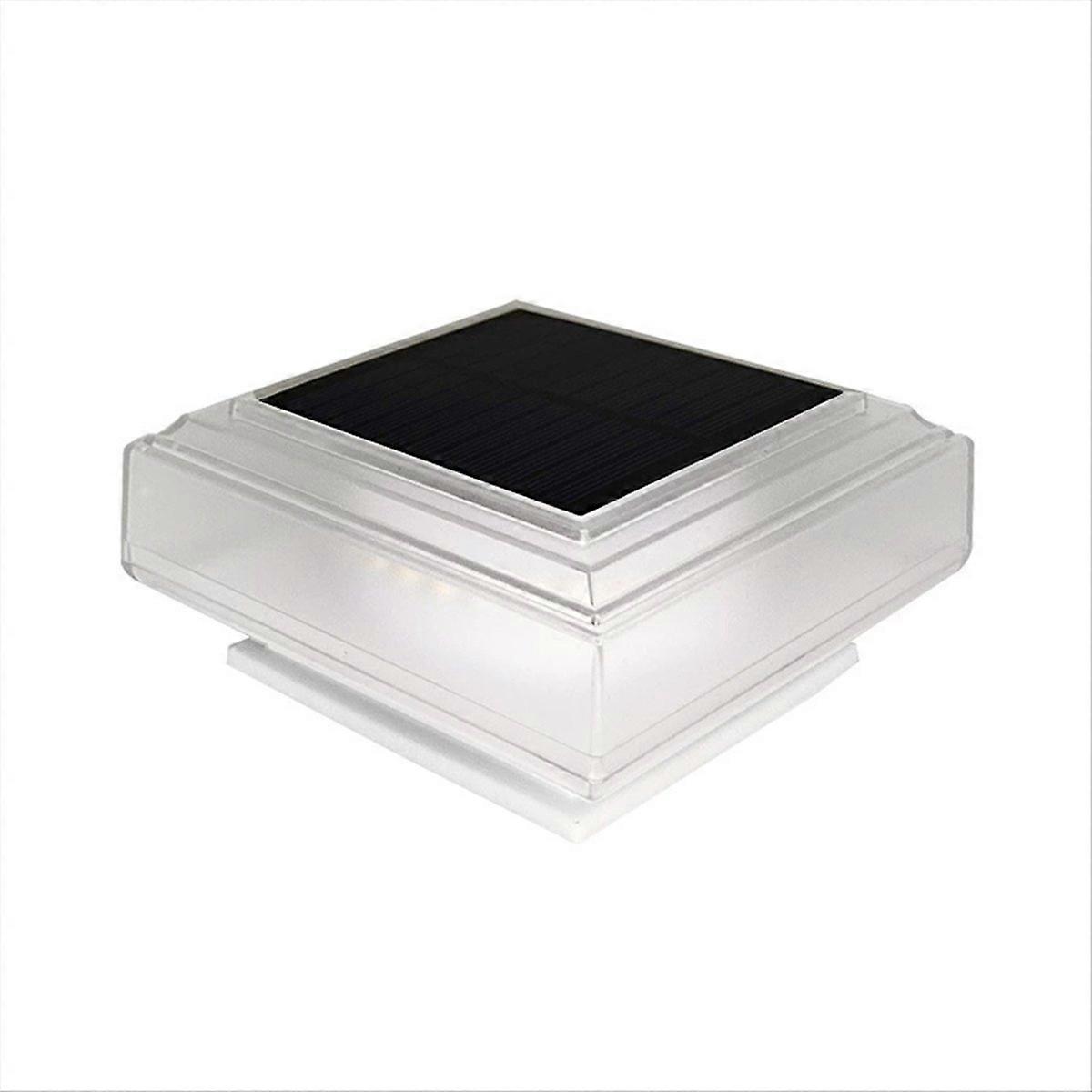 Solar Post Cap Lights Utomhus Däck Staket Post Lights