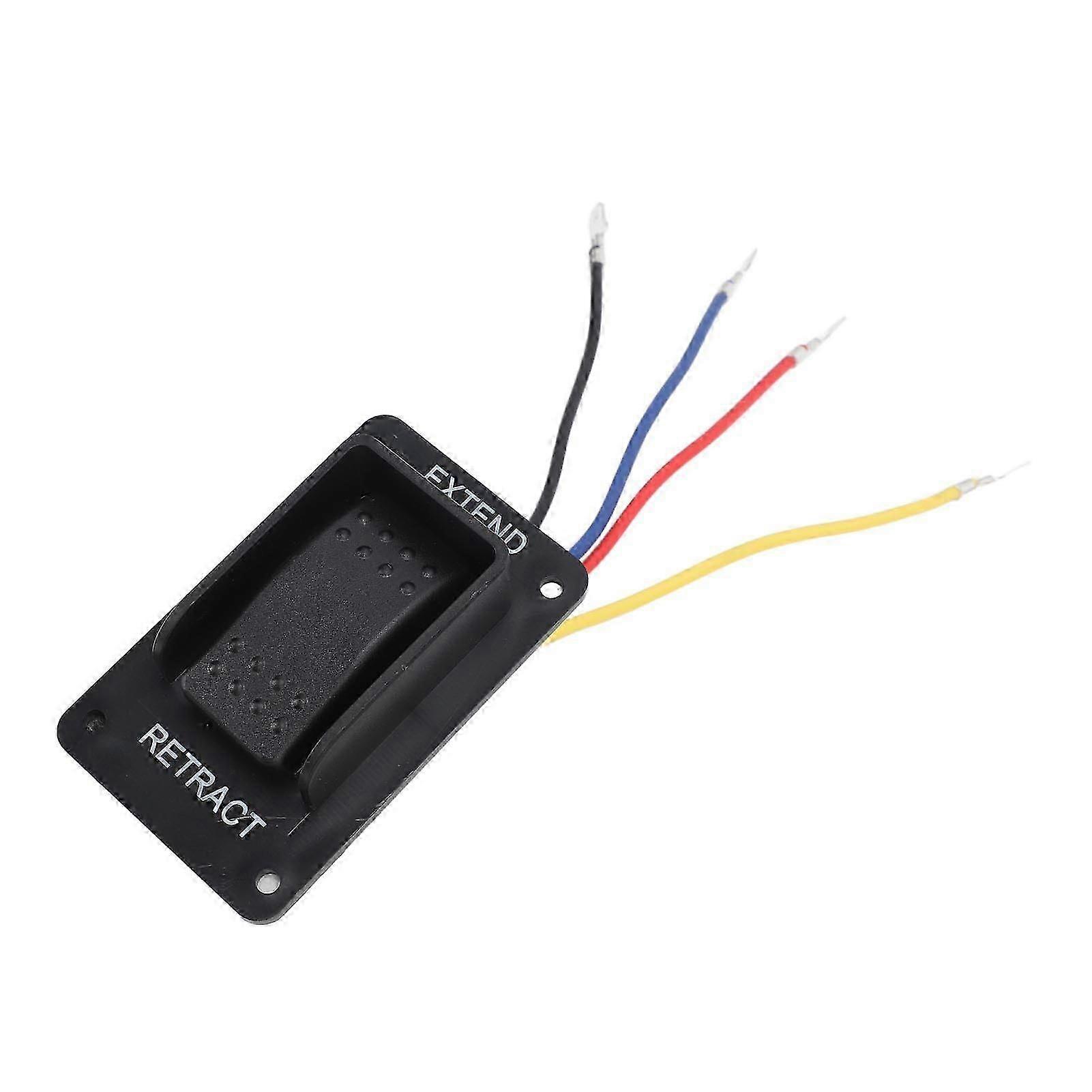 Power Stabilizer Switch with Harness Replacement 387874 12V Extend Retract Switch for RV Stabilizer Jack