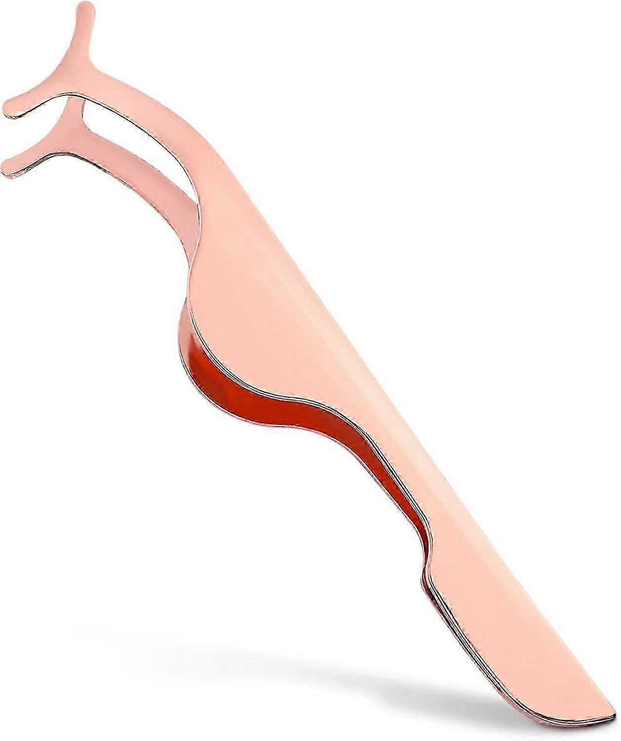 1 قطعة رموش صناعية ملاقط منحني طرف رمش بكرة رمش تمديد الحاجب الشريط أداة فصل