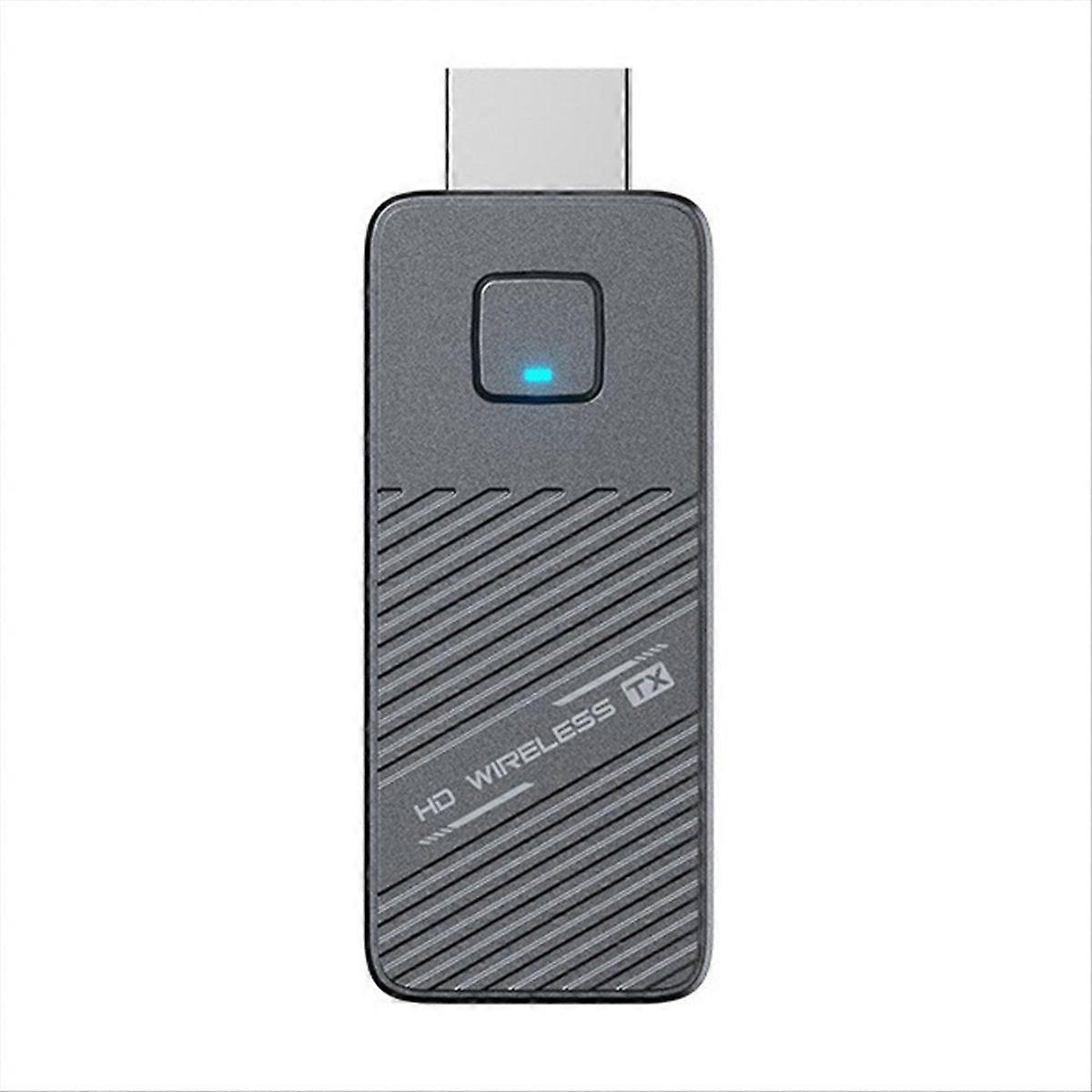 5G Wireless HD Transmitter Receiver Screen Mirroring for PC, TV, Projector Smooth Video Streaming a