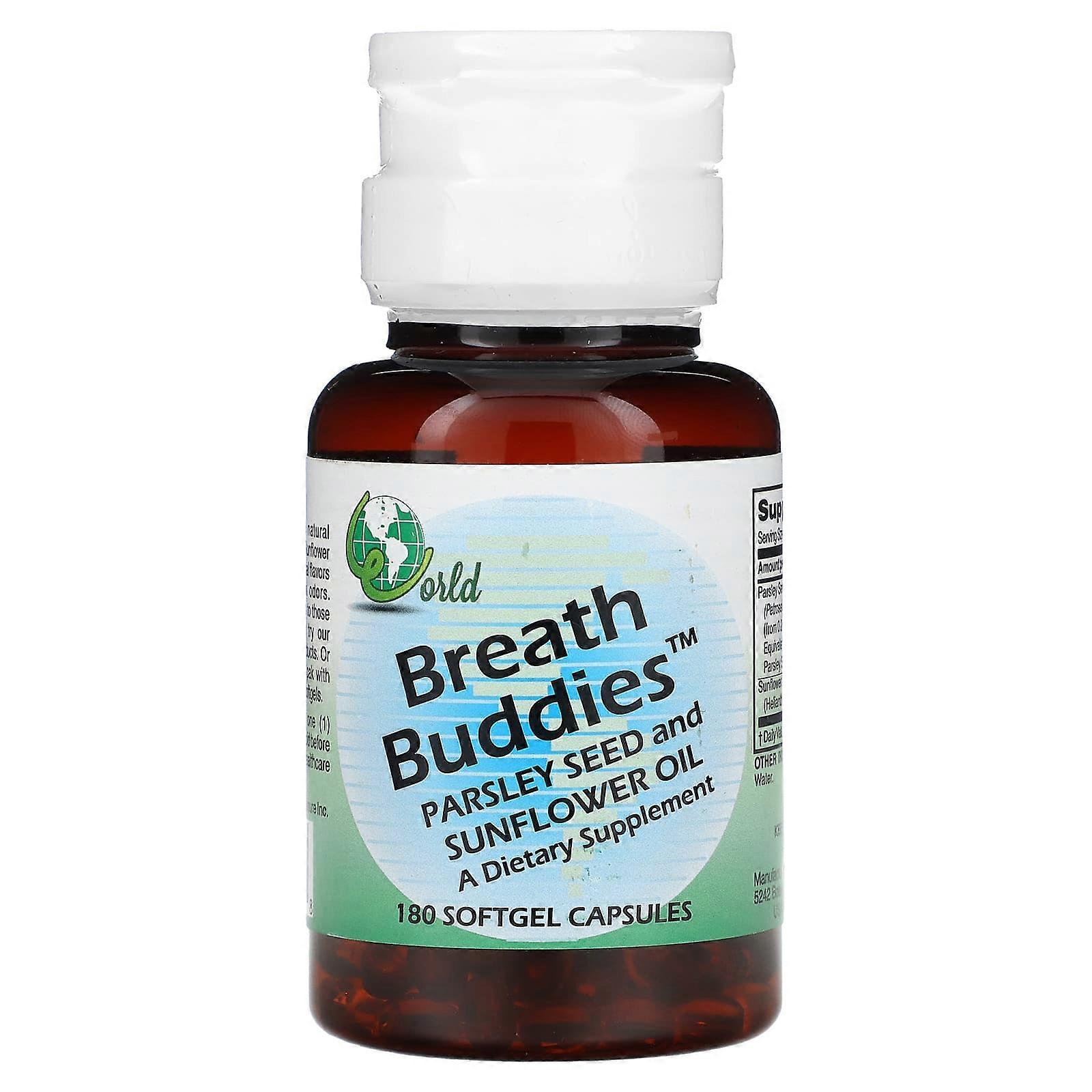 Breath Buddies, 180 Softgel Capsules