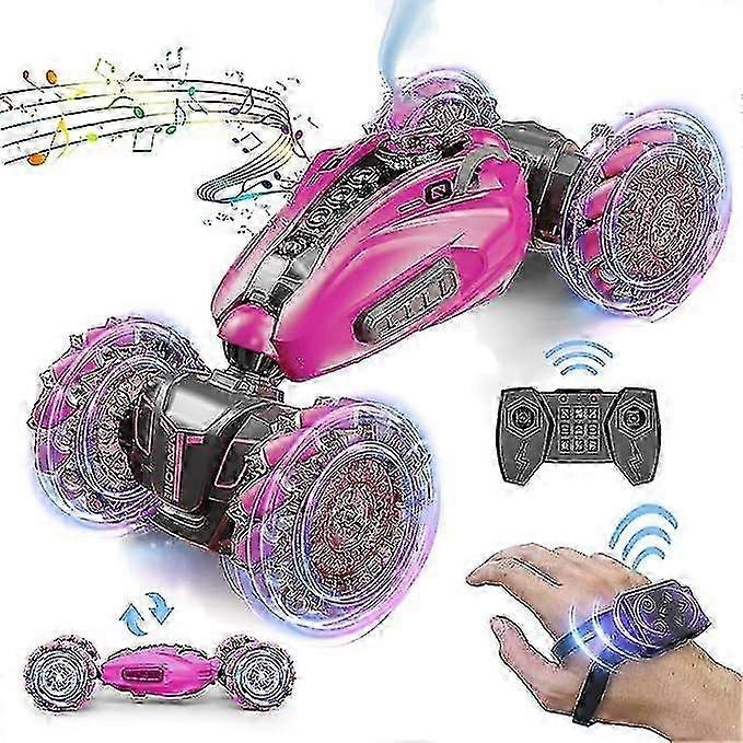 25-26 Tlcommande Montre Gesture Sensor Twist Car Toy Usb Charging Car Toy