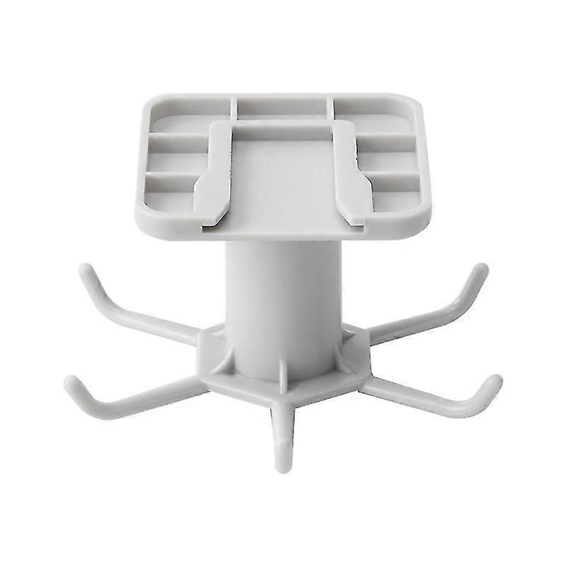 Utensil Holder Hook With 6 Hooks (grey)
