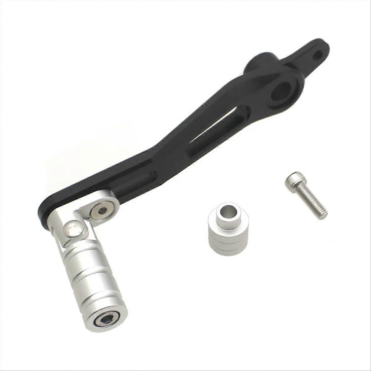 Motorcycle Gear Shifter Shift Pedal Lever Set For Black+Silver