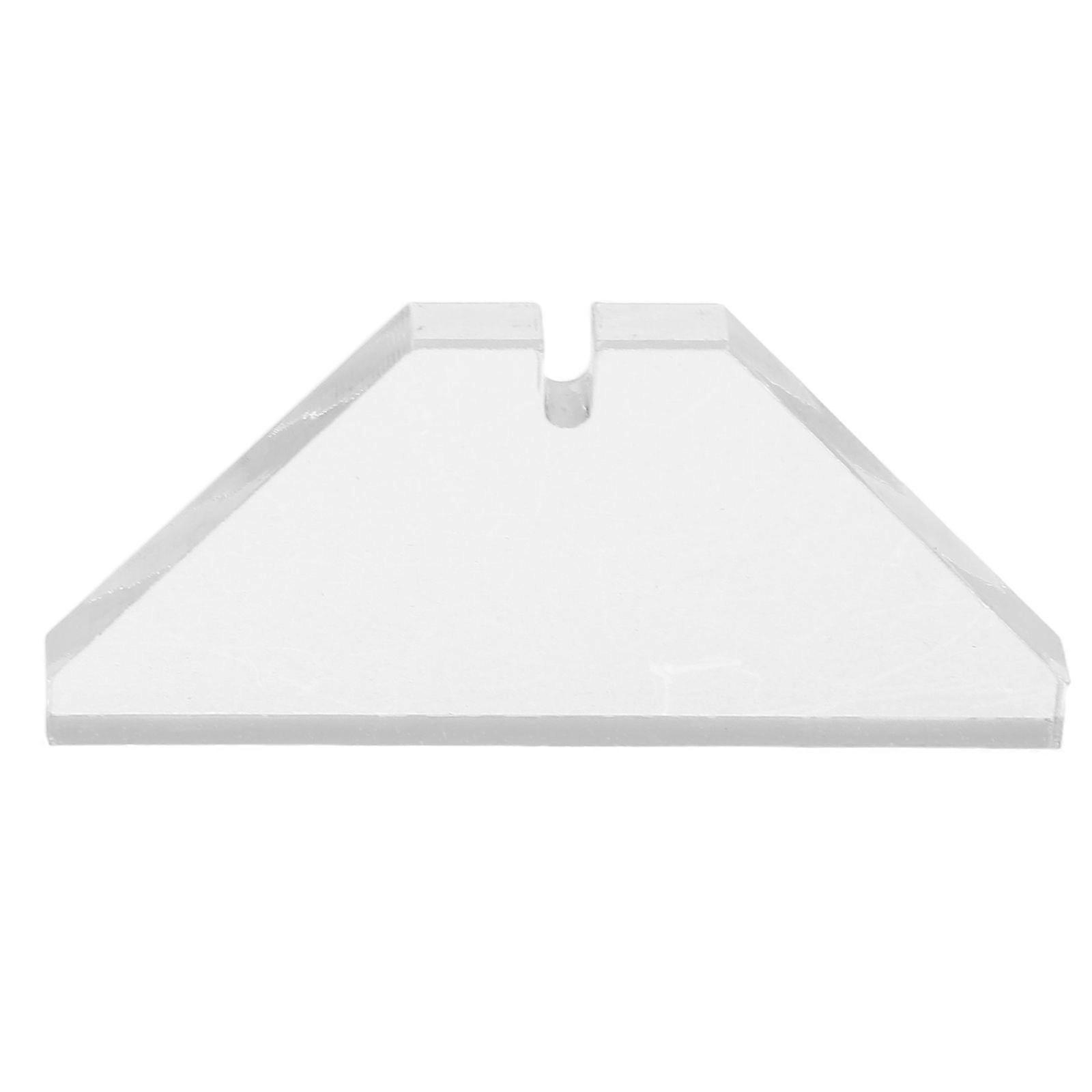 Acrylic Knife Display Stand - Clear Storage Holder Tray for Knife Collection Organizer Tabletop Countertop Holder Rack for Kitchen Countertop and Reta