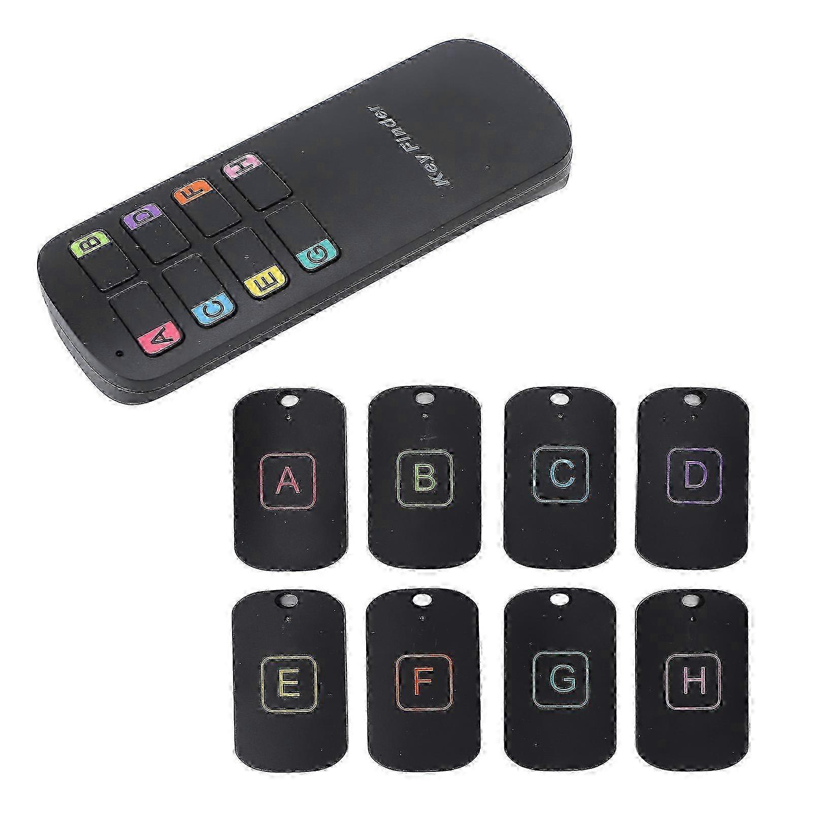 Wireless Key Finder 7585dB Sound Alarm Locator Transmitter 8 Receivers for Wallets Cellphones Pets