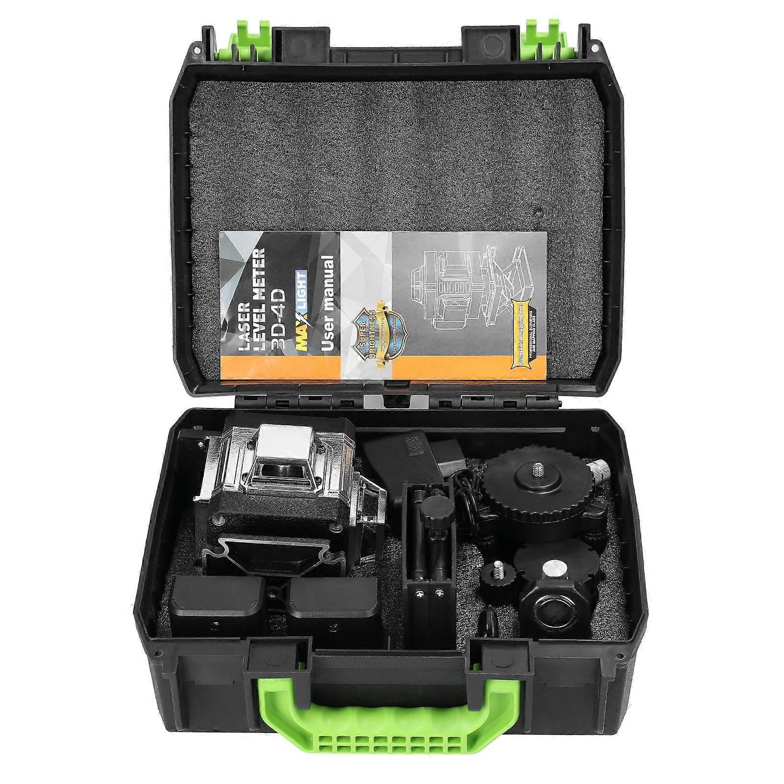 Leveling Level Tool Compact Size 16 Lines 3° Self Leveling Level Tool for Flooring Tile Layout