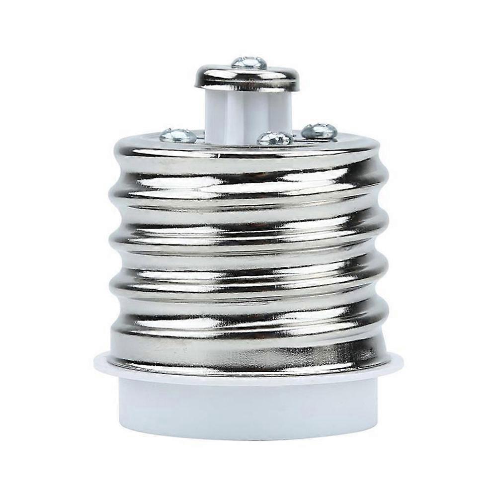 E27 to E40 Lamp base adapter in WHITE – 4x lamp adapter for reformatting from E27 to E40