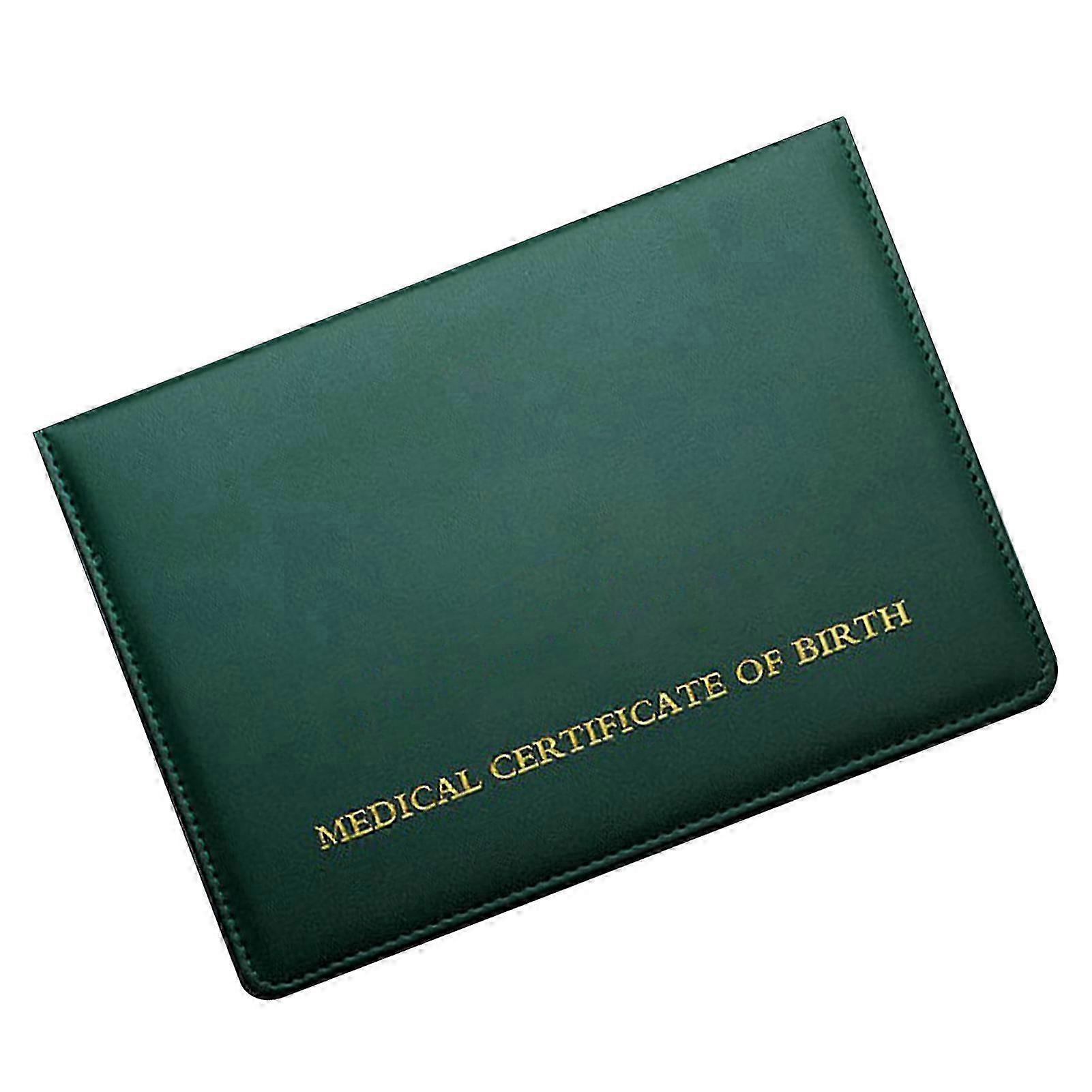 Personalized Document Holder for Birth Certificates and Legal Papers