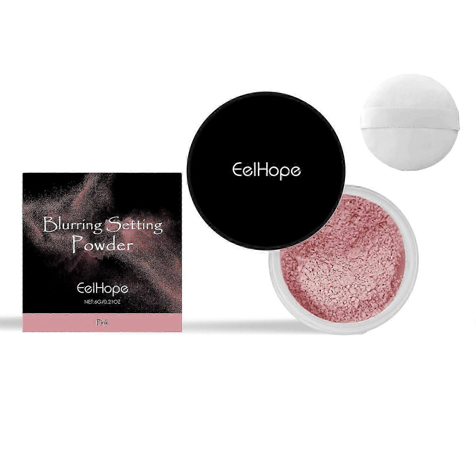 Pink Setting Powder - Natural Breathable Matte Finish