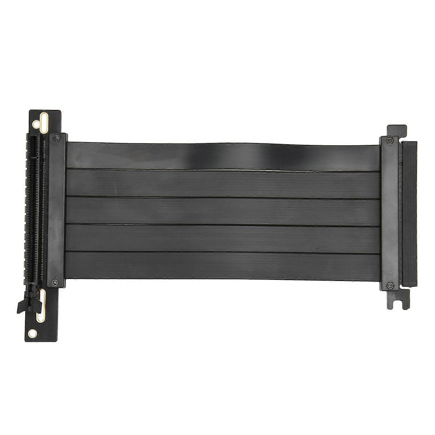 PCIE 4.0 X16 Extender Riser Cable Plug and Play High Speed PCIE 4.0 X16 Graphics Card Extension Cabl