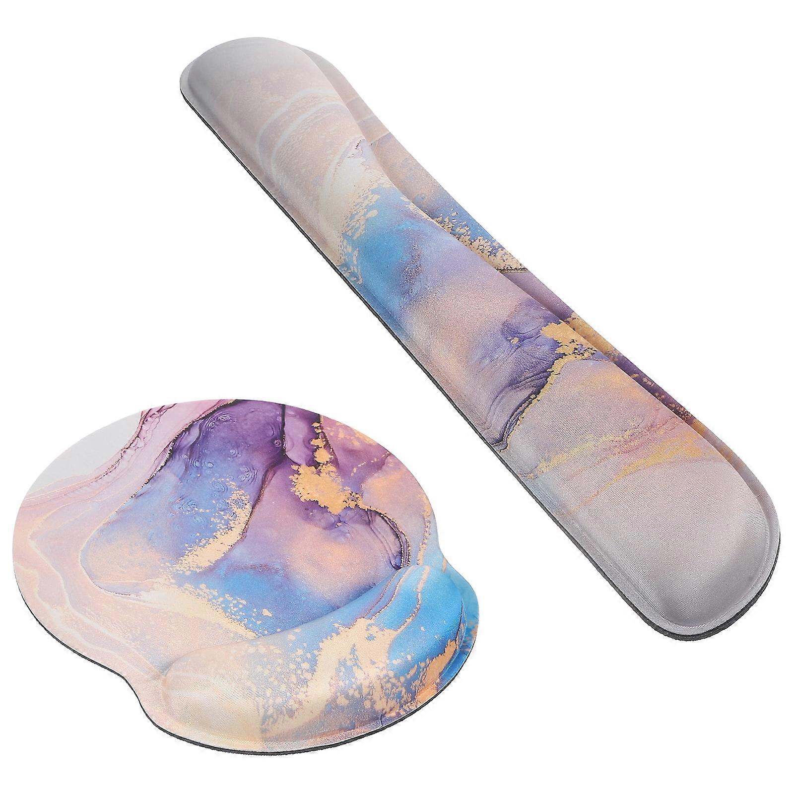 1 Set Mouse Pad Ergonomic Mouse Pad Mousepad with Wrist Rest Laptop Mouse Pad for Gaming Use