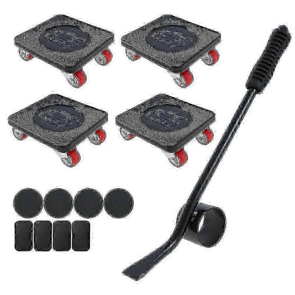 Ensemble de roulettes de glissement robustes pour meubles de 400 kg