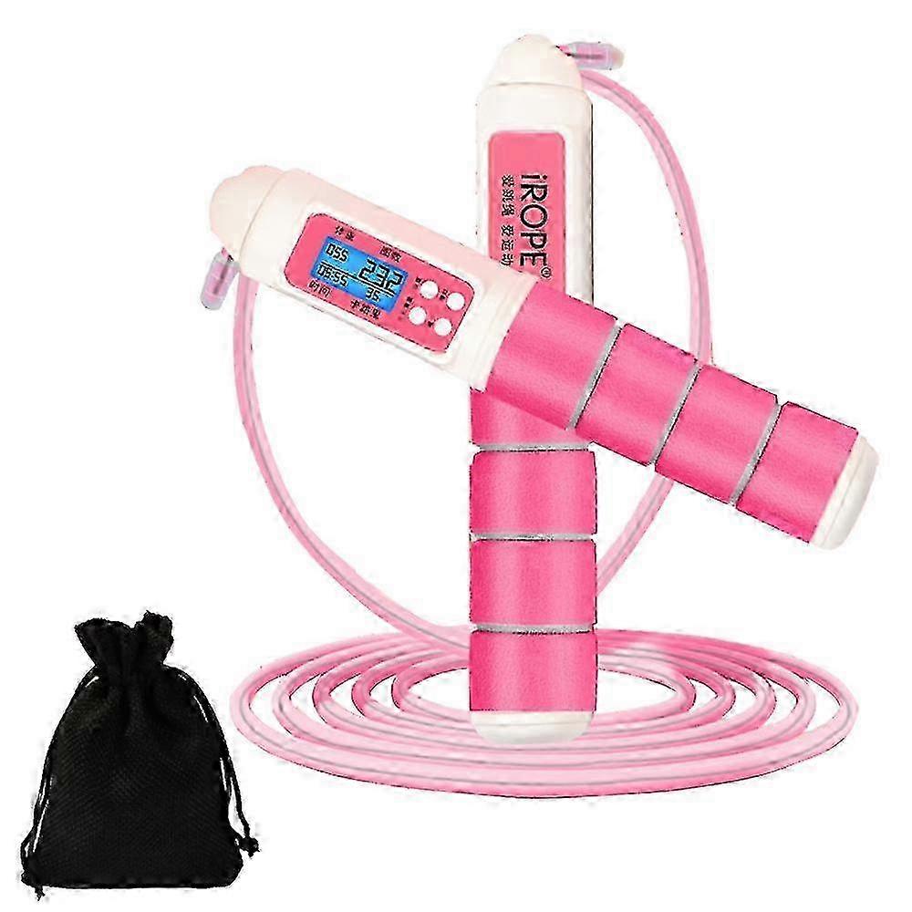 f Jump Rope, Digital Counter Jumping Rope with Calorie Tracker for Fitness Training, Versatile Smooth Performance Workout Tool for Adult