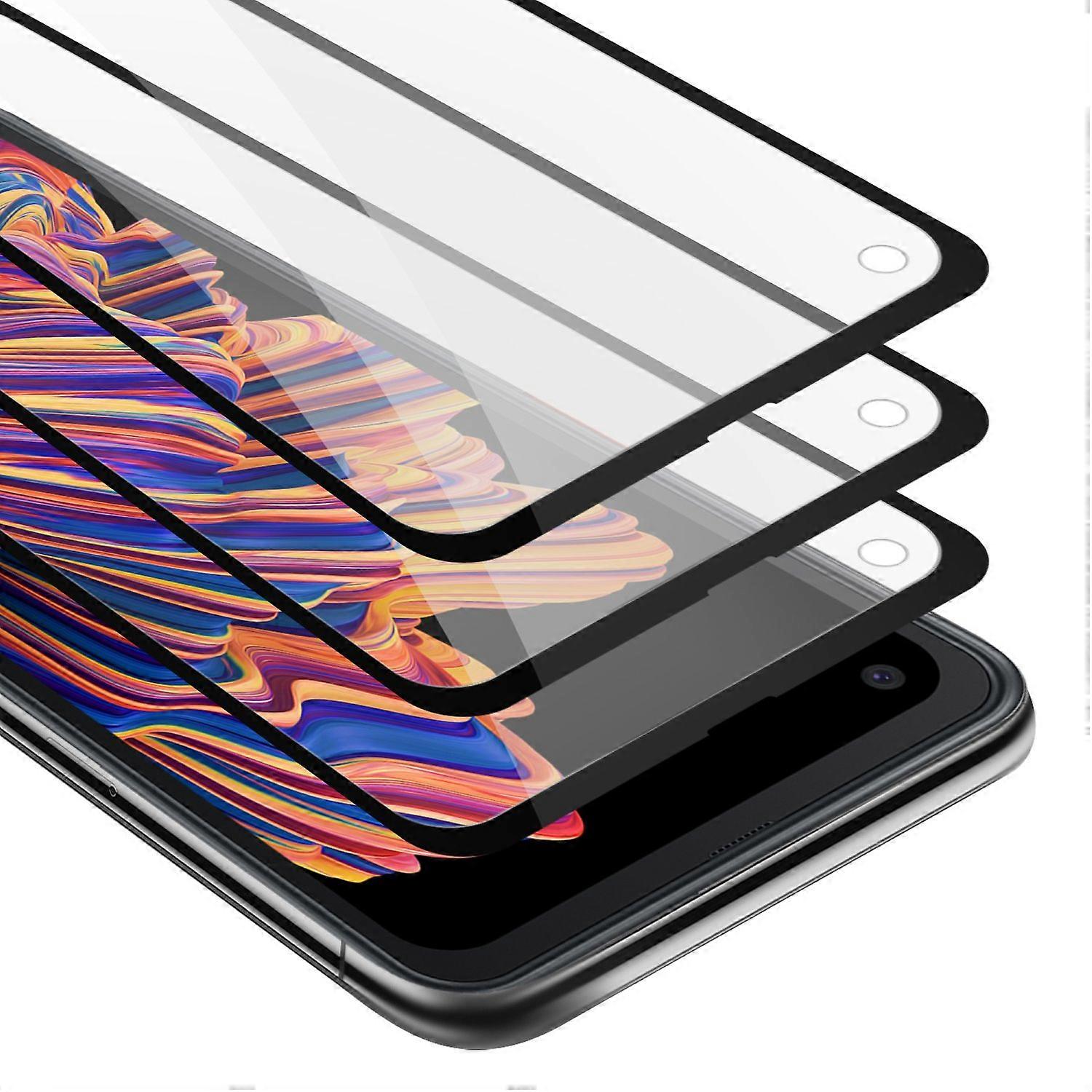 3x Samsung Galaxy XCover PRO タンク フィルム プロテクター