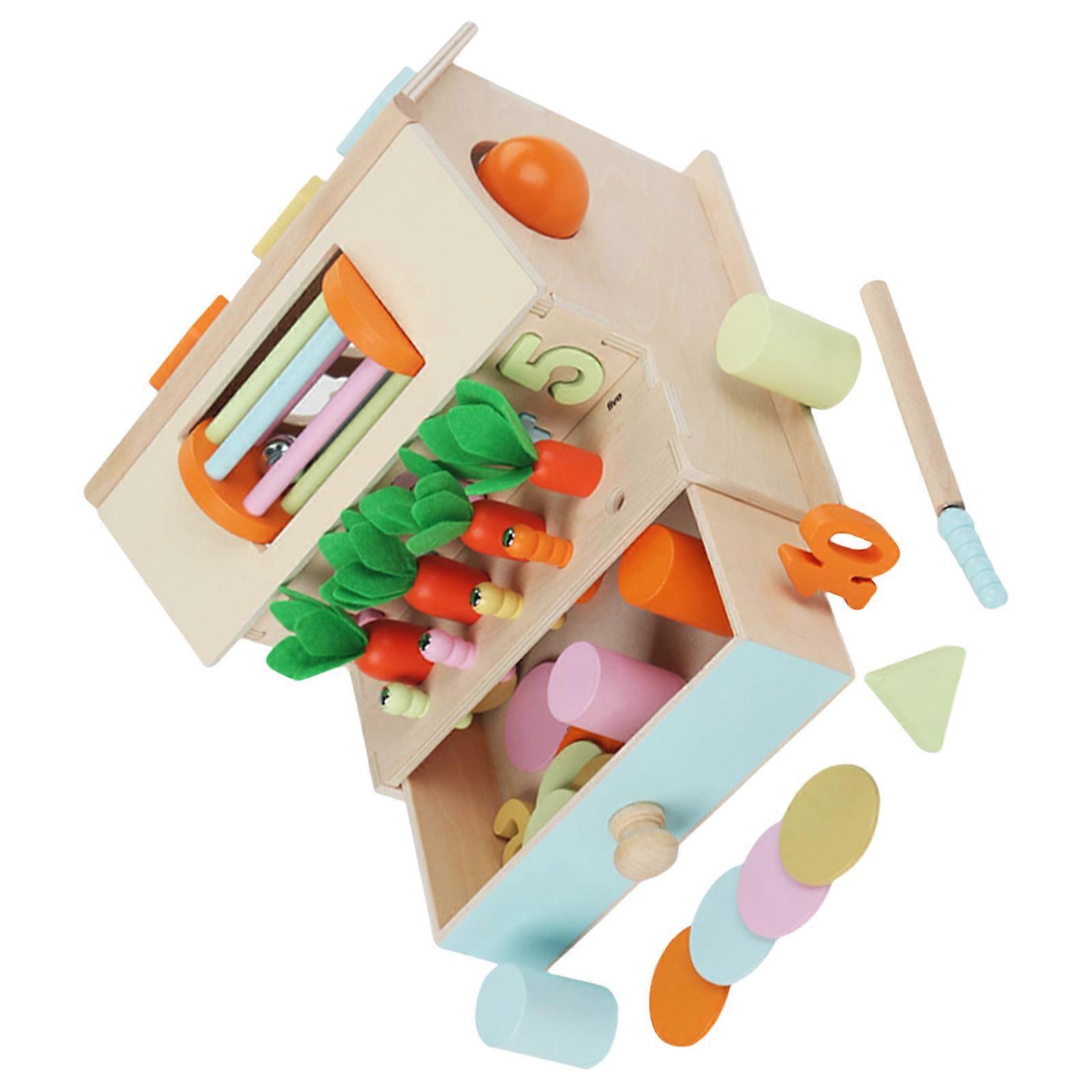 Interactive Toy Improve Intelligence Plug Toy Toddlers Hand Game Magnetic Catching Game Toy for Kids Over 3 Years Multicolor