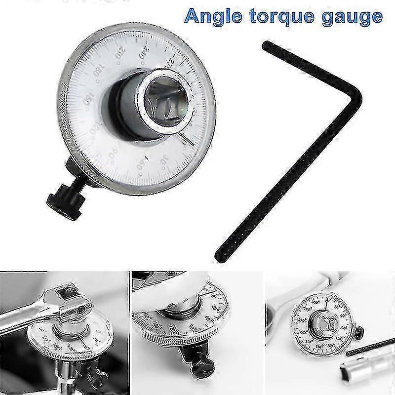 Torque Angle Gauge 360 Degree 1/2 Inch Drive Meter Auto Angle Rotation Measure Tool From Suguomei f74