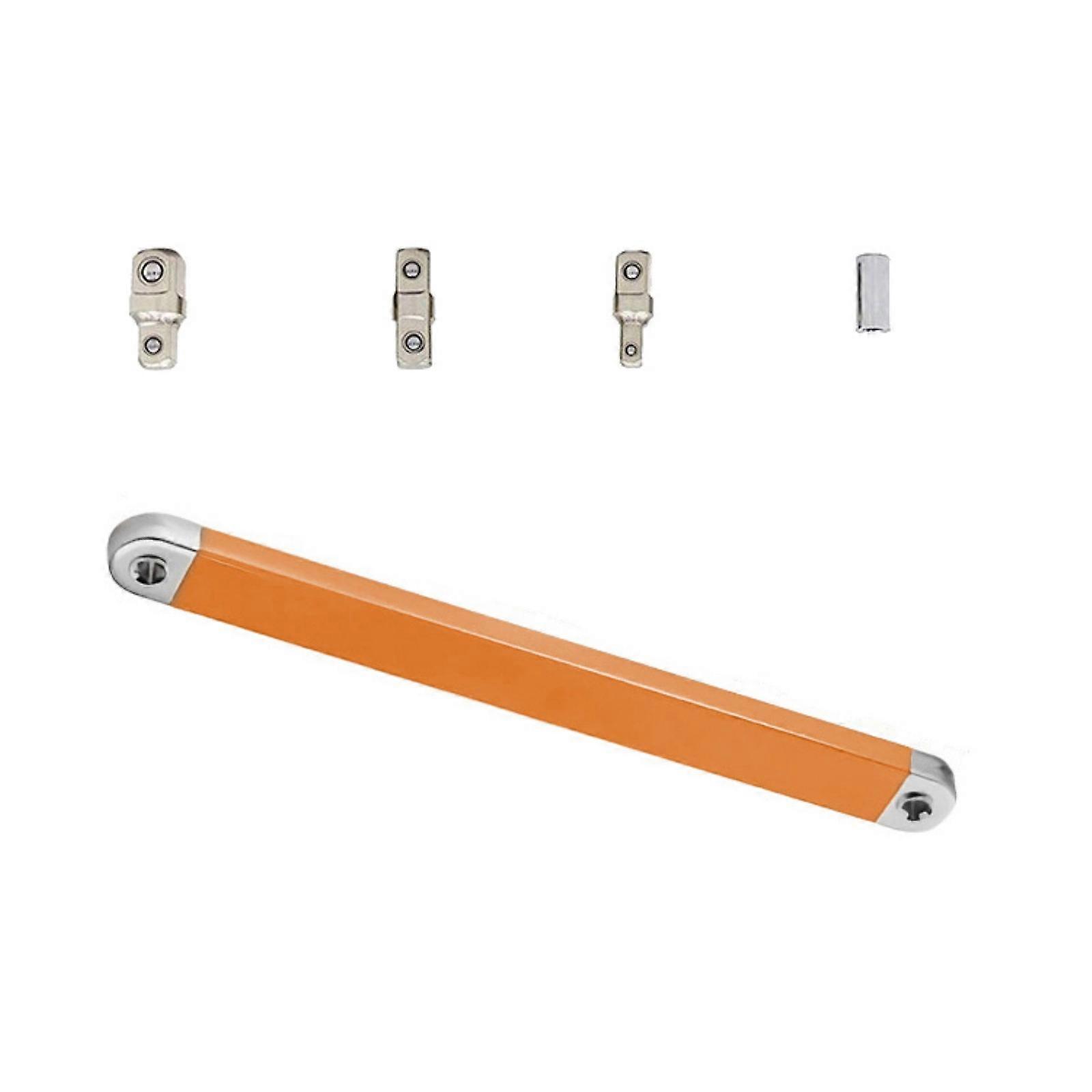 Ergonomic Ratcheting Implement With Counter Slip Grip And Corrosion Resistant Finish Multicolor