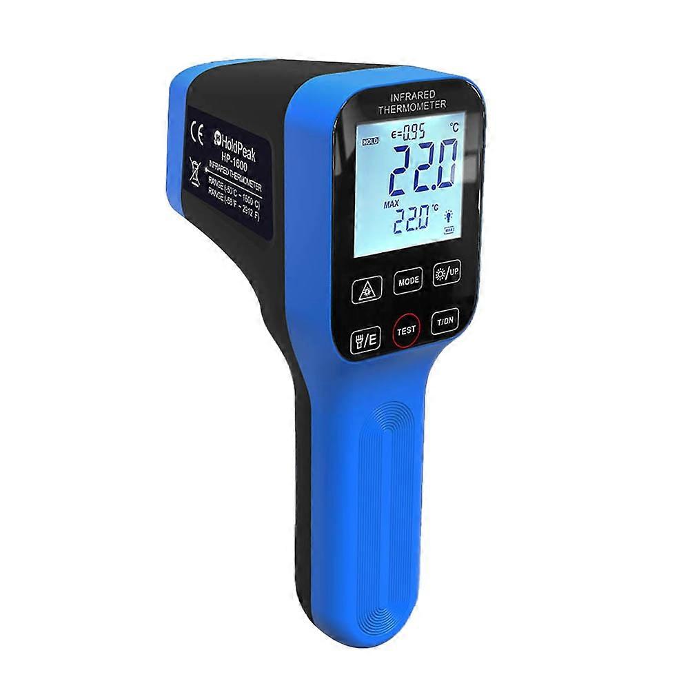 Digital Infrared Thermometer Temperature -58℉-2912℉(-50℃-1600℃) Handheld Non Contact IR Thermometer
