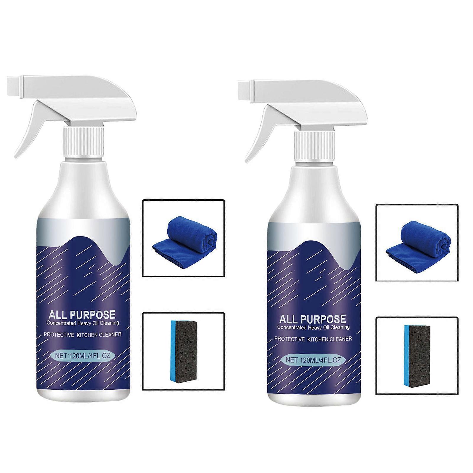 Nettoyant efficace pour la cuisine, dégraissant facile à utiliser, nettoyant pour four, 120 ml, multicolore