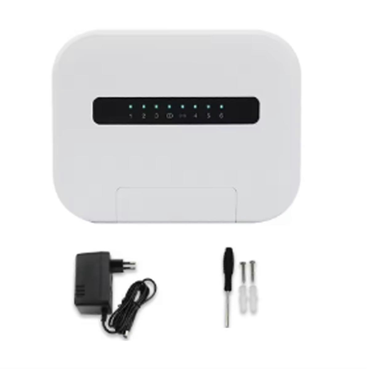 6 Station Tuya WiFi Indoor Smart Sprinkler Controller Irrigation System Remote Control By Phone for EU Plug A