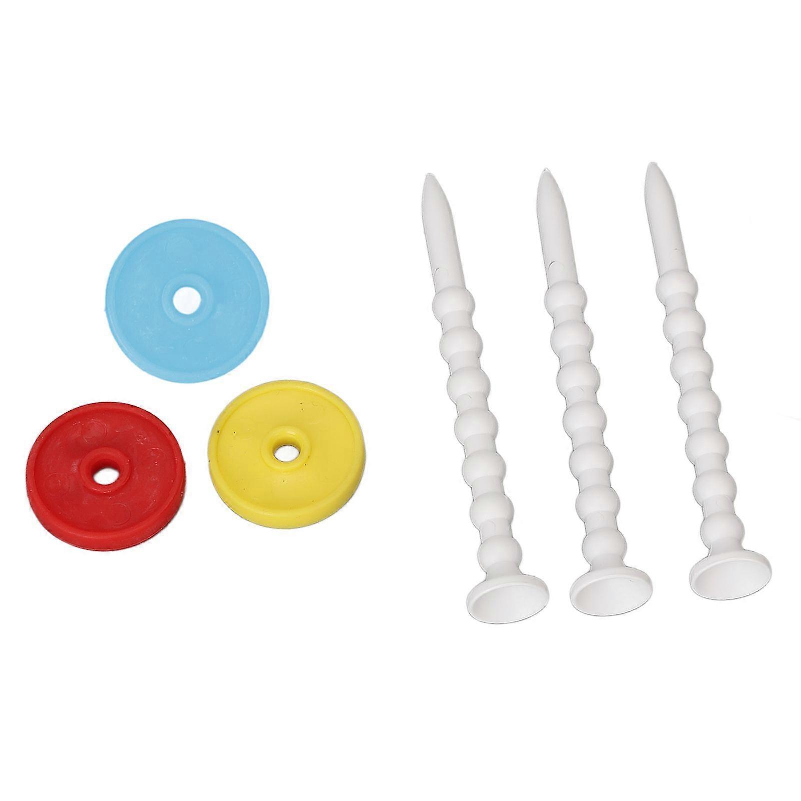 9 Pack Flightpath Driver Tees Low Friction Unbreakable Adjustable Multi Color Driver Tees