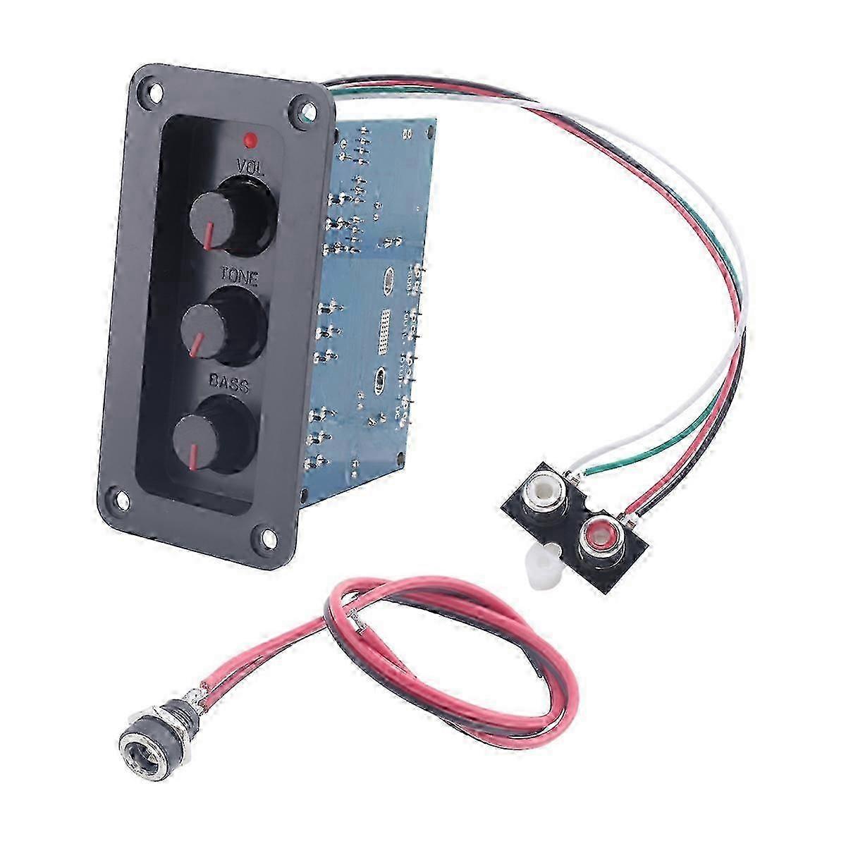 2.1 Channel Bluetooth 5.0 Audio Amplifier Board 2x25W+50W Subwoofer Class D Amplifier Kit